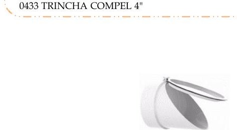 Valvula Retencao Ponta 100MM Valeplast